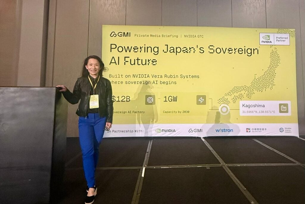 Christina Blue at the GMI Private Media Briefing at NVIDIA GTC, Sovereign AI