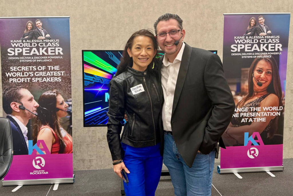 Christina Blue with Kane Minkus, Icon Mastermind